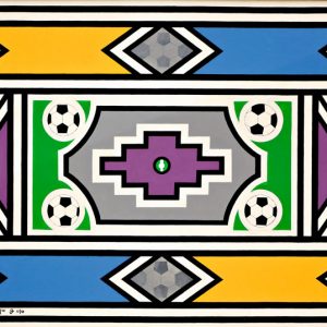 Esther Mahlangu, Untitled, 2010