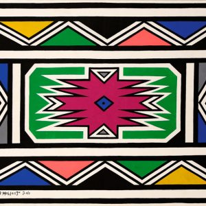 Esther Mahlangu, Untitled, 2010