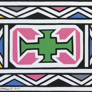 Esther Mahlangu, Untitled, 2009