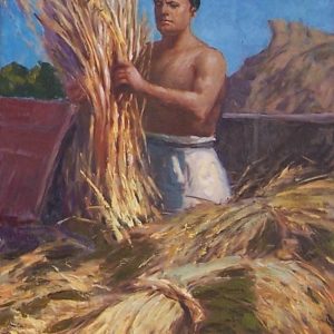 Basilio Cascella, La battaglia del grano, 1936