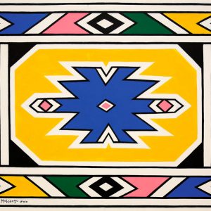 Esther Mahlangu, Senza titolo, 2010